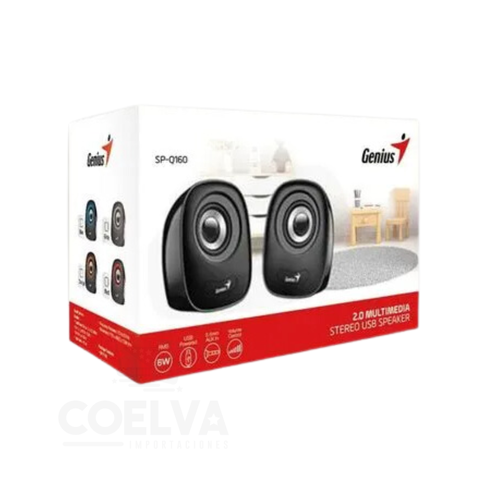 GENIUS SP-Q160 Parlantes para Ordenador 6W Volume Control - Imagen 4