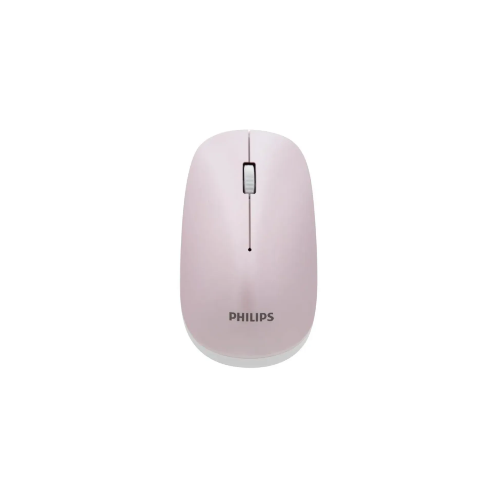 Mouse inalámbrico Philips M305 125 Hz Rosa