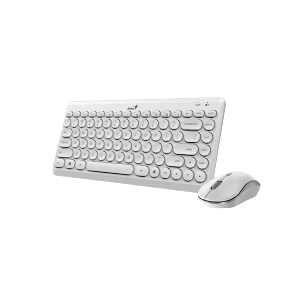 Alternative view of Mouse y teclado Genius Luxemate Q8000 Combo Blanco