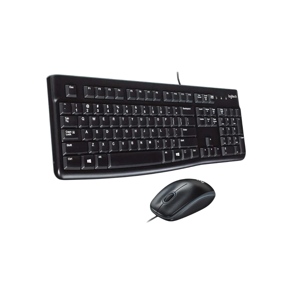 Alternative view of Teclado y Mouse Logitech MK120 Combo USB Negro