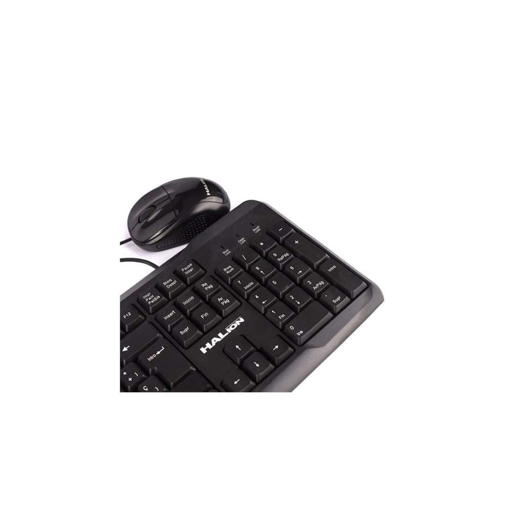 Alternative view of Mouse y teclado Halion HA-K429C 1000DPI Negro