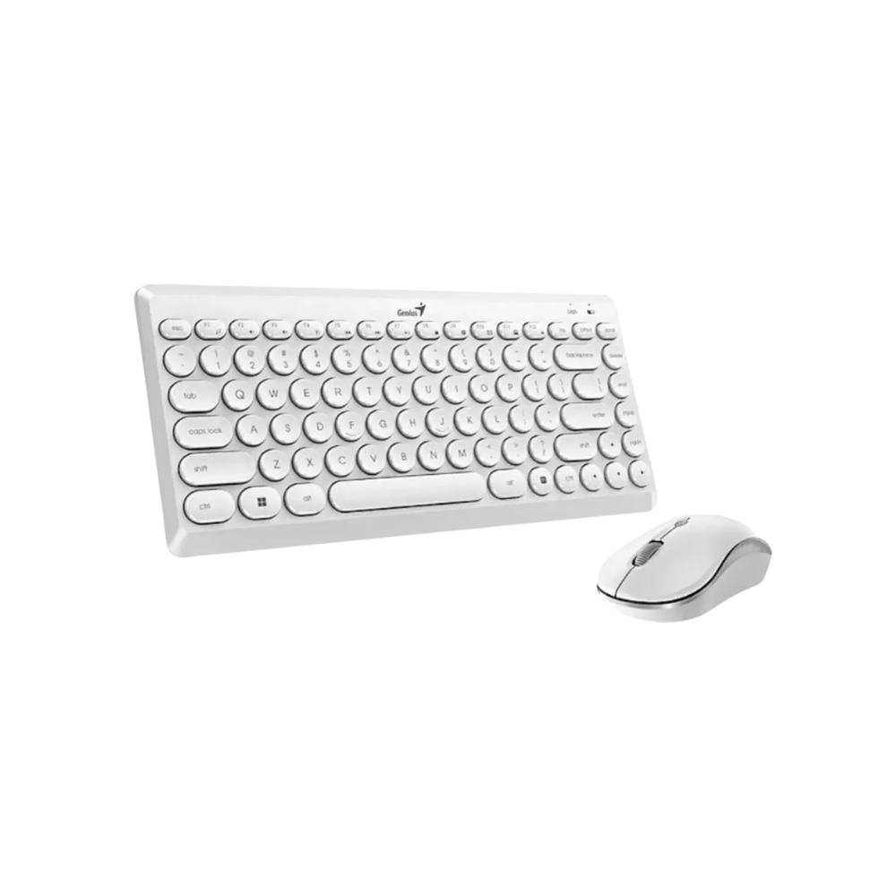 Mouse y teclado Genius Luxemate Q8000 Combo Blanco