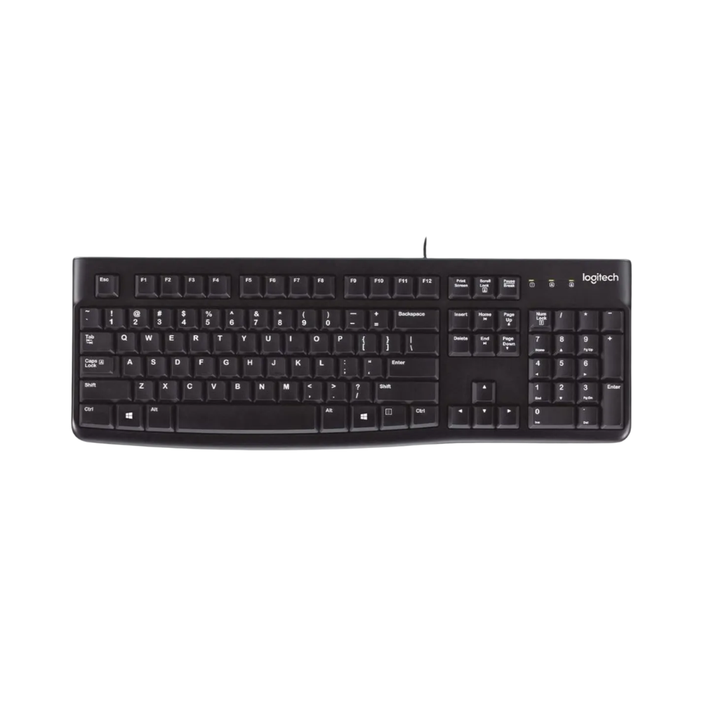 Alternative view of Teclado Logitech K120 USB Negro