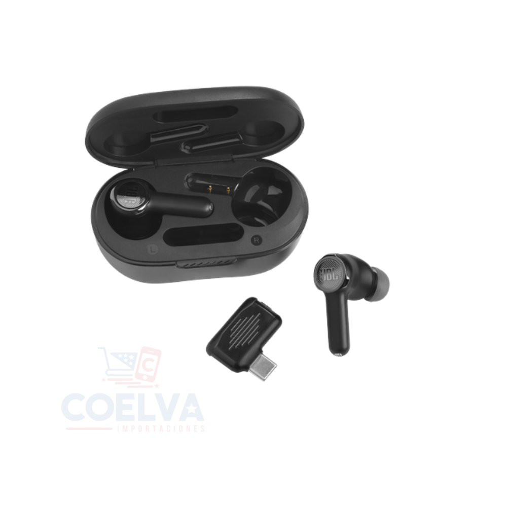 Alternative view of Audífono Bluetooth JBL Quantum TWS 2.4 GHz IPX4 Negro