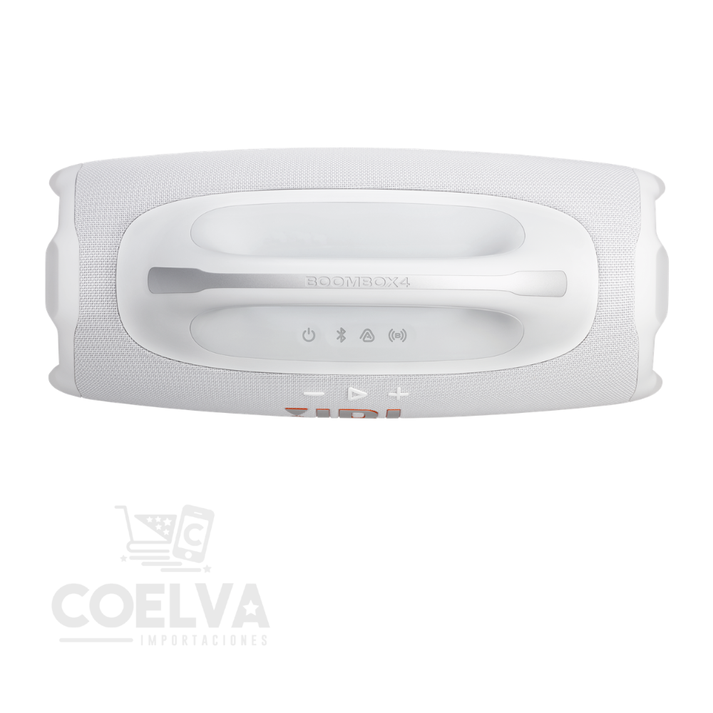 Alternative view of Parlante Bluetooth JBL Boombox 4 con Auracast y Bass Boost Blanco