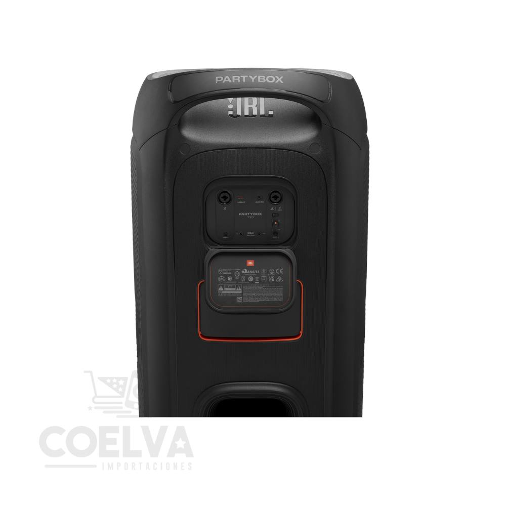 Parlante JBL Partybox 720 Portátil de 800W con espectáculo de luces - Imagen 5